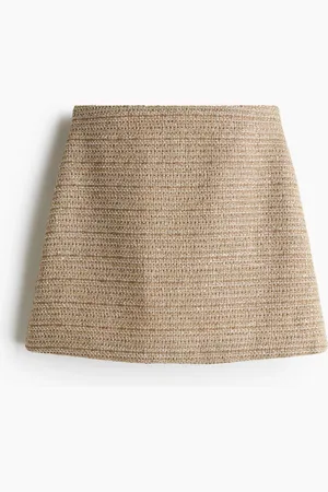 H&M Bouclé minirok
