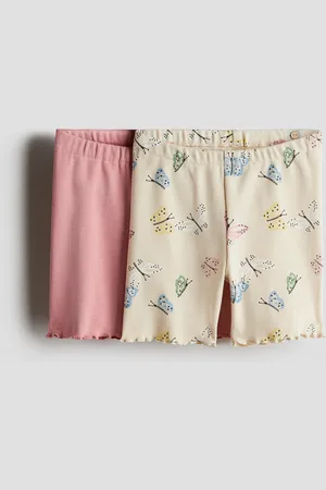 H&M Set van 2 geribde fietsshorts