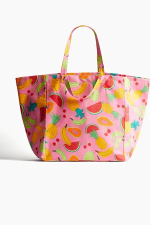 H&M Strandtas met dessin
