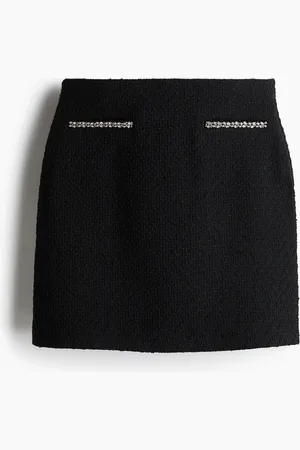 H&M Bouclé minirok