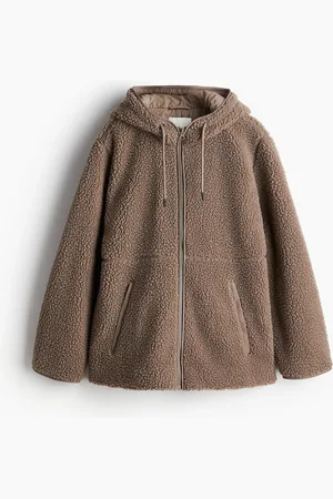 H&M Teddy jas met kap