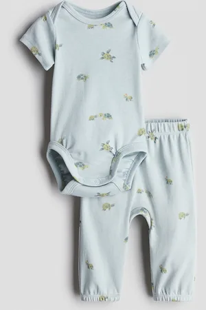 H&M 2-delige set van katoentricot