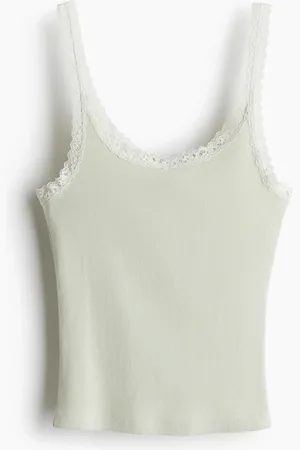 H&M Tanktop met kant