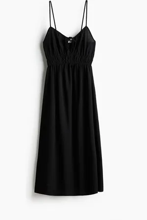 H&M Jurk van crinkletricot
