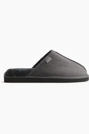 H&M Pantoffels met teddy voering