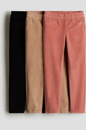 H&M Set van 3 ribfluwelen jeggings