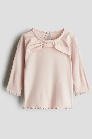 H&M Tricot top met strik