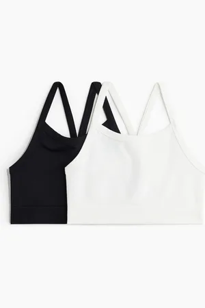 H&M Set van 2 seamless sporttops met DryMove