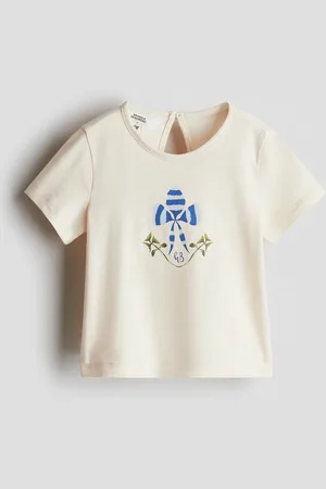 H&M Katoenen top met geprint motief