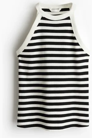 H&M Geribde tanktop