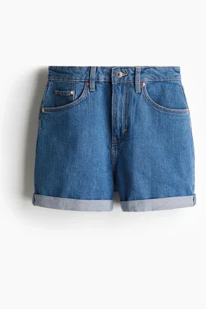 H&M Mom Ultra High Denim short