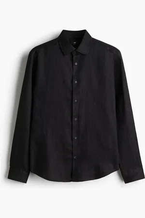 H&M Linnen hemd Slim Fit