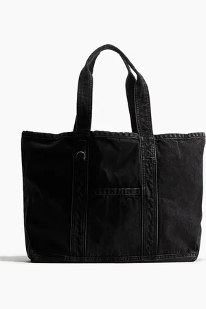 H&M Denim shopper met gewassen look