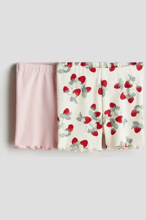 H&M Set van 2 geribde fietsshorts