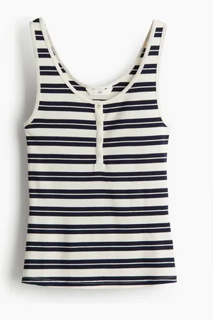 H&M Geribde tanktop