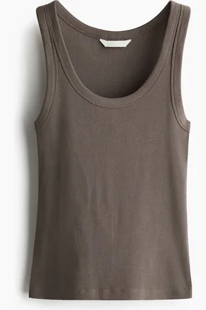 H&M Geribde tanktop