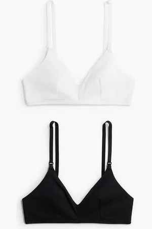 H&M MAMA 2-pack cotton nursing bras