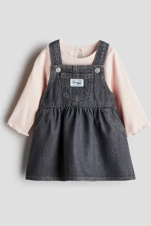H&M 2-delige set - Denim jurk en top