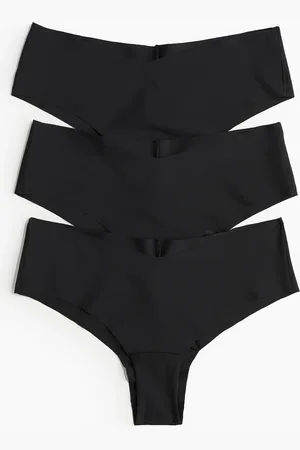 H&M Set van 3 cheeky no-show slips - Hipster