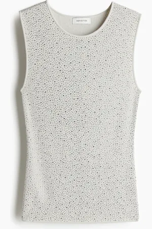 H&M Tanktop met stras