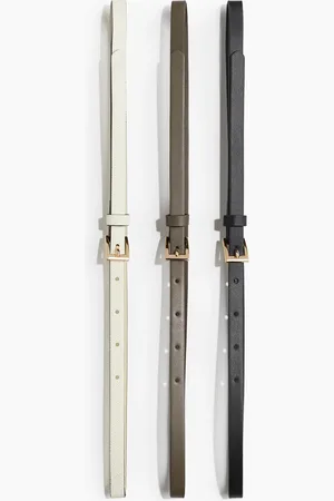 H&M Set van 3 smalle riempjes