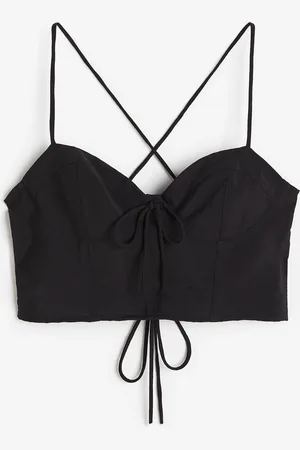 H&M Cropped bustier