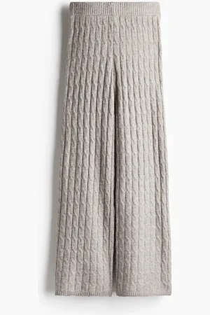 H&M Kabelgebreide broek