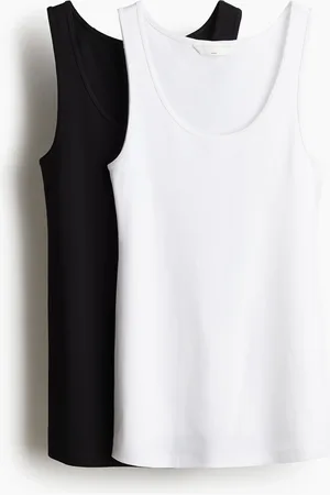H&M MAMA Set van 2 katoenen tanktops