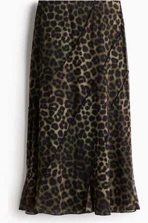 H&M Rok van mesh met een dessin.