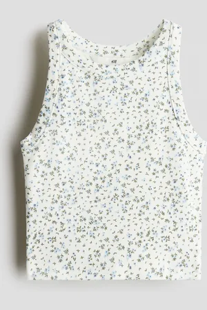 H&M Katoenen tanktop met print