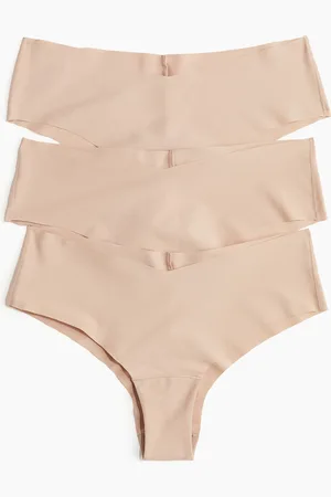 H&M Set van 3 cheeky no-show slips - Hipster