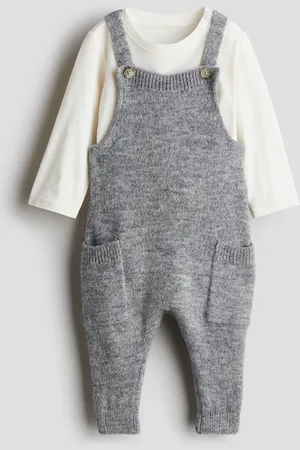 H&M 2-delige set - T-shirt en salopette