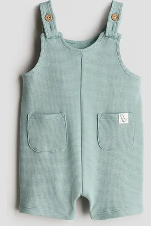 H&M Salopetteshort van wafeltricot
