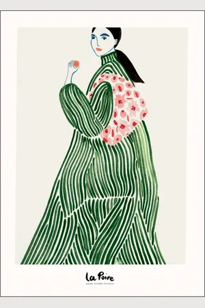H&M La Poire - Green Coat