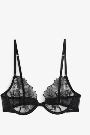 H&M Beugelbeha van mesh zonder padding