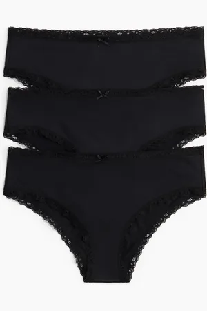 H&M Set van 3 slips van microvezel - Hipster