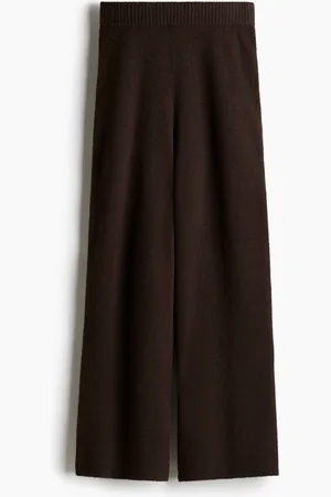 H&M Fijngebreide broek