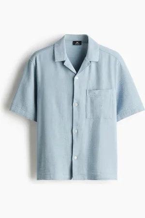 H&M Casual hemd met structuur Regular Fit