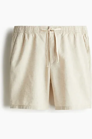 H&M Short van linnenmix Regular Fit