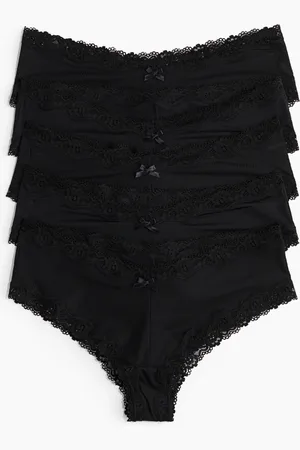 H&M Set van 5 slips van microvezel Hipster