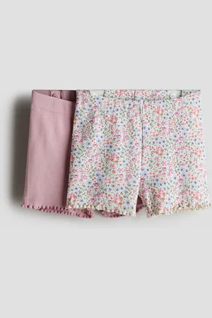 H&M Set van 2 fietsshorts van ribkatoen