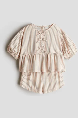 H&M 2-delige set van popelinekatoen