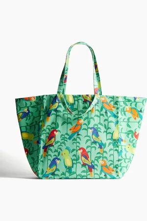 H&M Strandtas met dessin