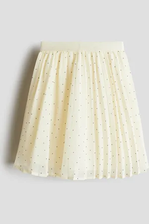 H&M Plissérok van chiffon