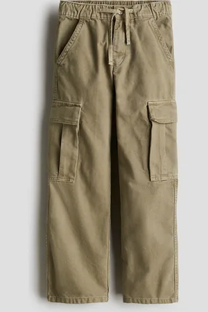 H&M Cargobroek van canvas