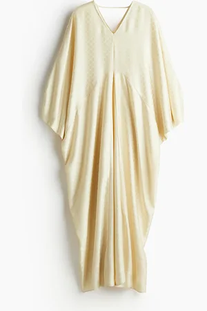 H&M Satijnen kaftanjurk
