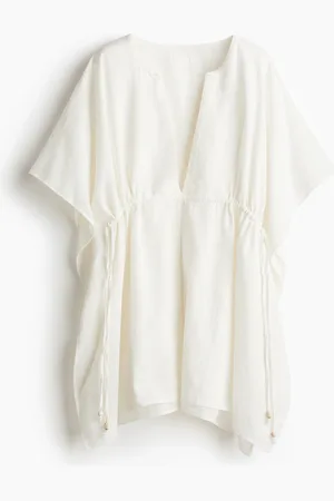 H&M Strandkaftan met trekkoordjes