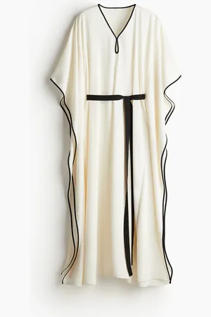 H&M Kaftanjurk met striklint