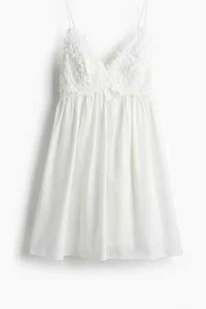 H&M Jurk met borduursel