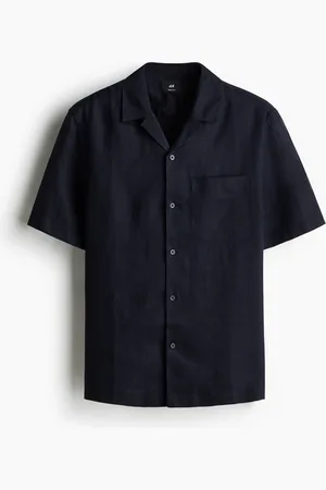 H&M Casual linnen hemd Regular Fit
